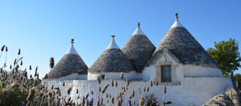 Charming and romantic XIX century stone trulli with pool