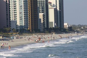 On the beach