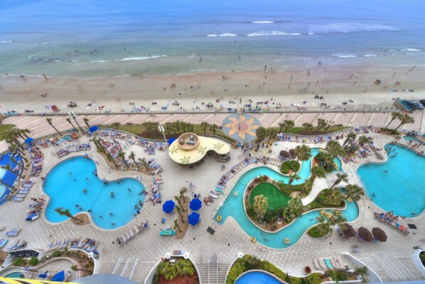 Indoor pool, a heated pool