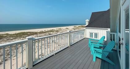 Beach front 8br home w/private pool, arcade, luxury services, & pet friendly