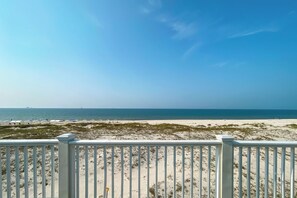 Accommodatie ligt op het strand