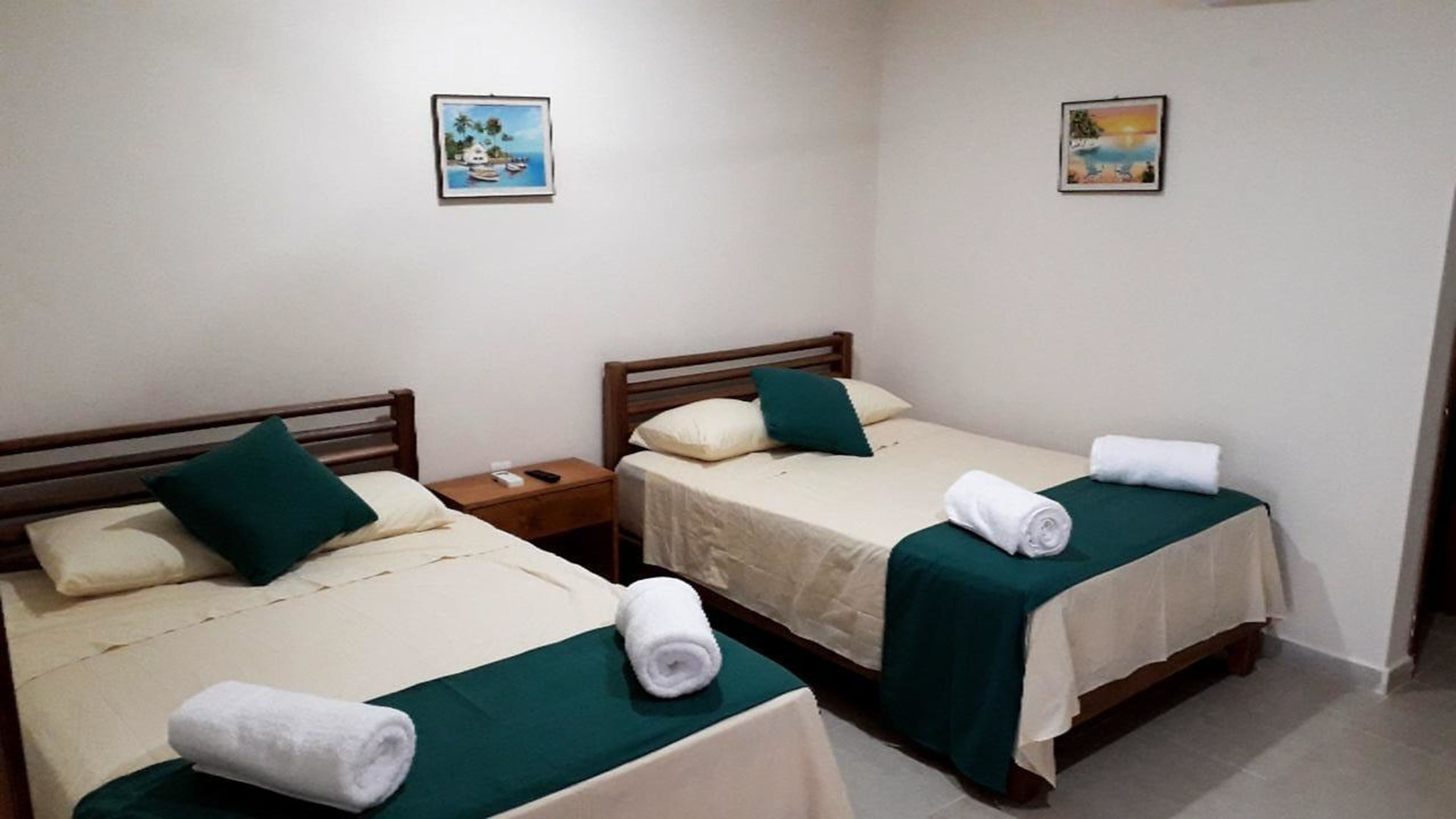 Comfort Double Room, 2 Double Beds, Accessible, Non Smoking | Desk, blackout drapes, free WiFi, bed sheets