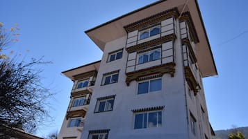 Fassade der Unterkunft