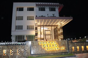 Front of property – evening/night - Dhamma Grand Hotel Resort (Gaya)