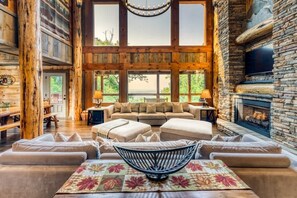 Smart TV, fireplace, offices