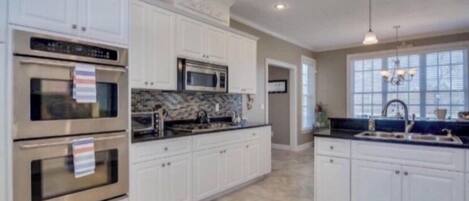 Microwave, oven, dishwasher, toaster