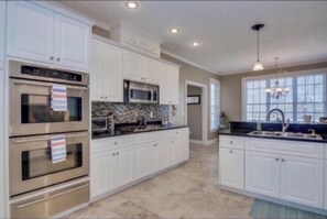 Microwave, oven, dishwasher, toaster