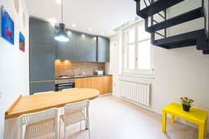 Fridge, oven, dishwasher, electric kettle