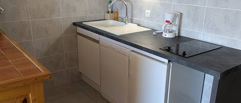 Microwave, oven, dishwasher