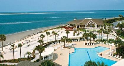 Seabrook Island Oceanfront Villa upeat näkymät Jokainen huone ja upeat auringonlaskut.