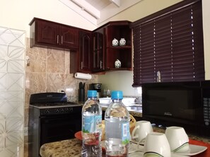 Private kitchen - Stunning 2 bed 1 bath villa , Drax Hall, Jamaica (Drax Hall)