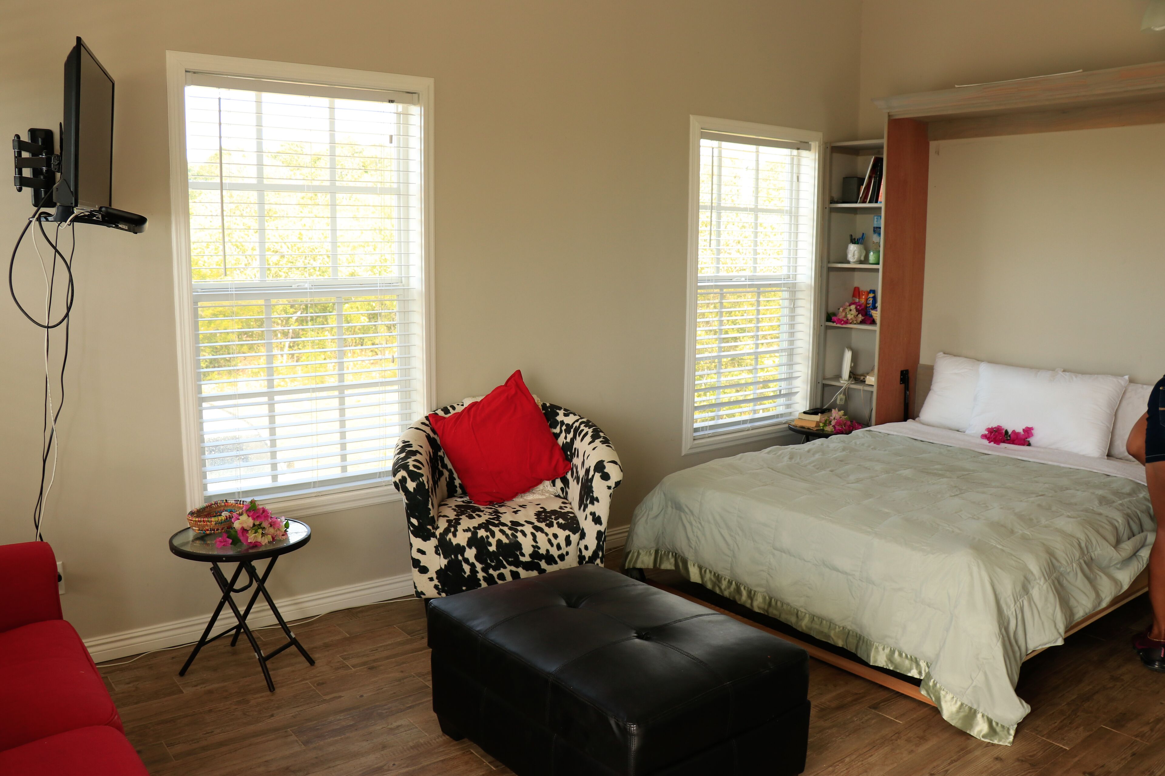 1 chambre, fer et planche à repasser, Wi-Fi gratuit, draps fournis