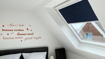 1 Schlafzimmer, Bügeleisen/Bügelbrett, Reisekinderbett, kostenloses WLAN