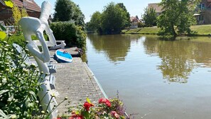 Property grounds - SIELBLICK: Chic apartment in the ANKERHAUS AM SIEL with a wonderful balcony view (Greetsiel)