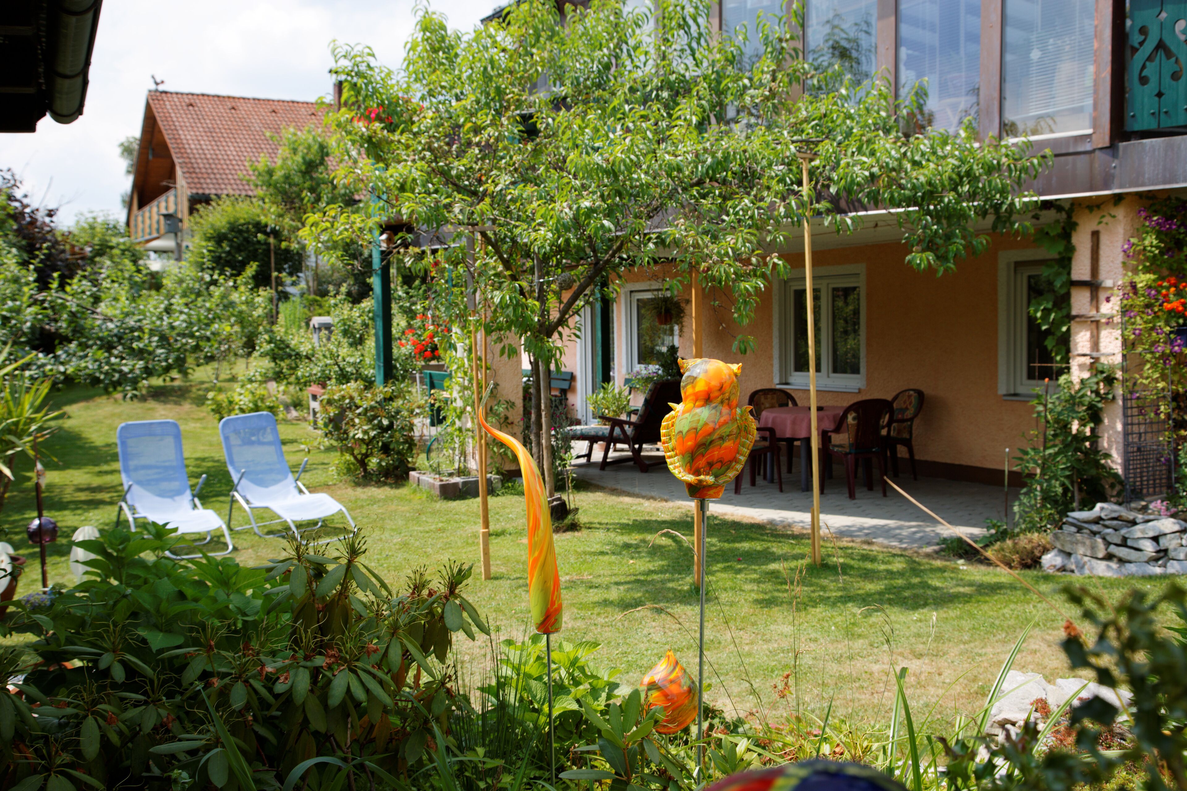 Privater Glasgarten
