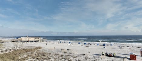 On the beach