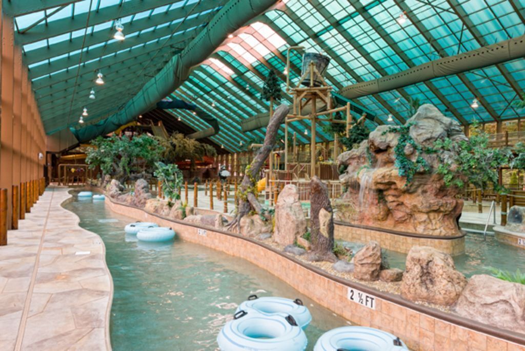 Indoor pool, outdoor pool