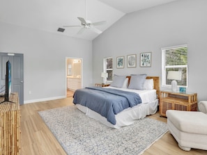 5 bedrooms, iron/ironing board, travel cot, free WiFi