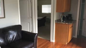 Smart TV, DVD player, books