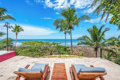 Beach Front Home with pool and Breathtaking Ocean views!!