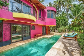 Pool - Beach Front Home with pool and Breathtaking Ocean views!! (Playa Junquillal)