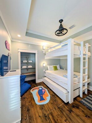 9 bedrooms, iron/ironing board, travel cot, free WiFi