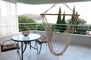 Apartment, 1 Bedroom, Balcony, Sea View | Terrace/patio - Apartments and Rooms Villa Santa Vita (Petrovac)