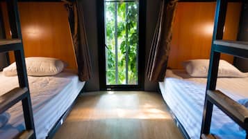 In-room safe, blackout curtains, soundproofing, free WiFi