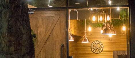 Entrada de la propiedad