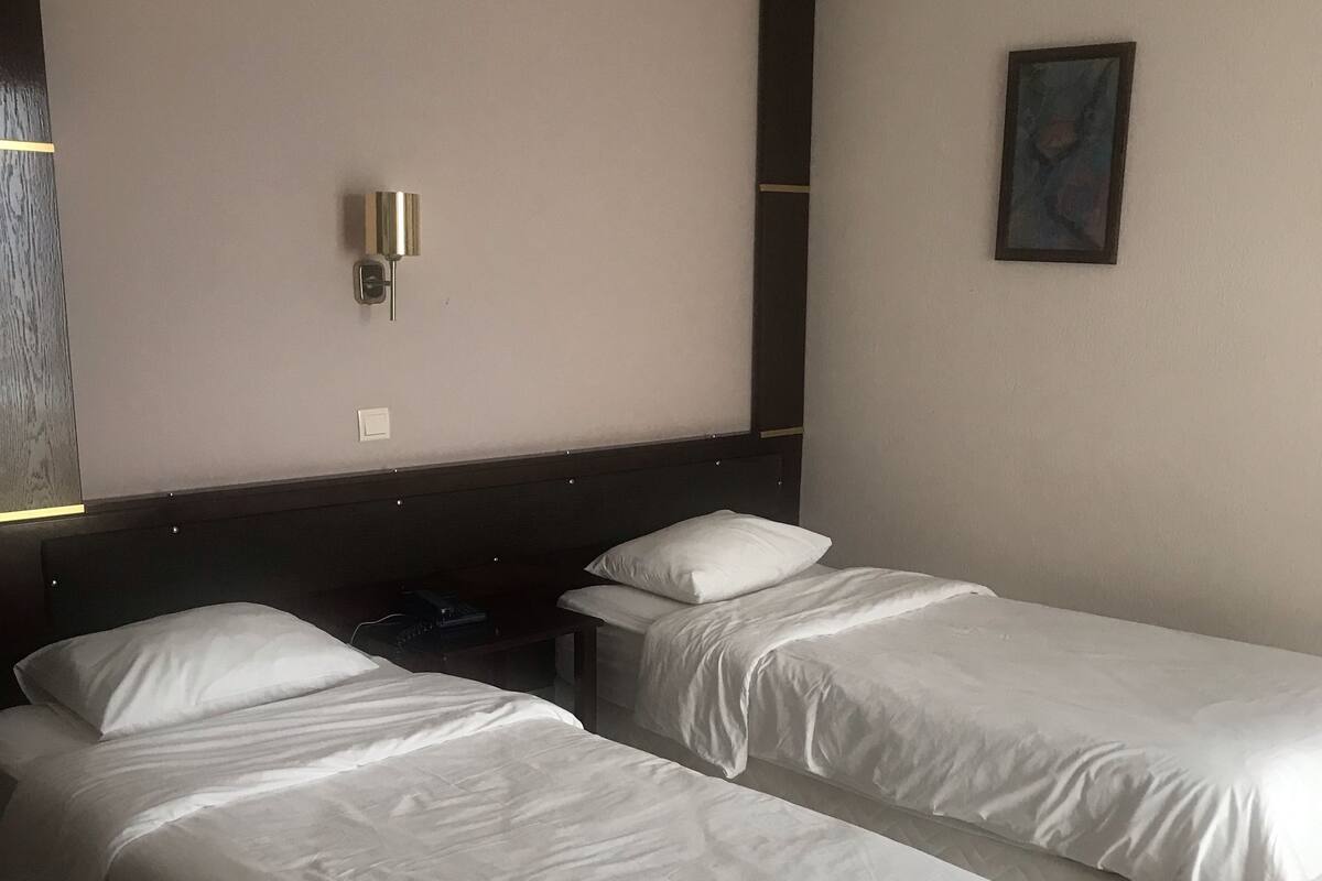 Double or Twin Room | Premium bedding, blackout drapes, rollaway beds (surcharge), WiFi (free)