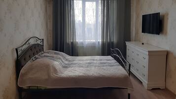 Apartment, Mehrere Betten, Nichtraucher, Stadtblick | 1 Schlafzimmer, Schreibtisch, Bügeleisen/Bügelbrett, kostenloses WLAN