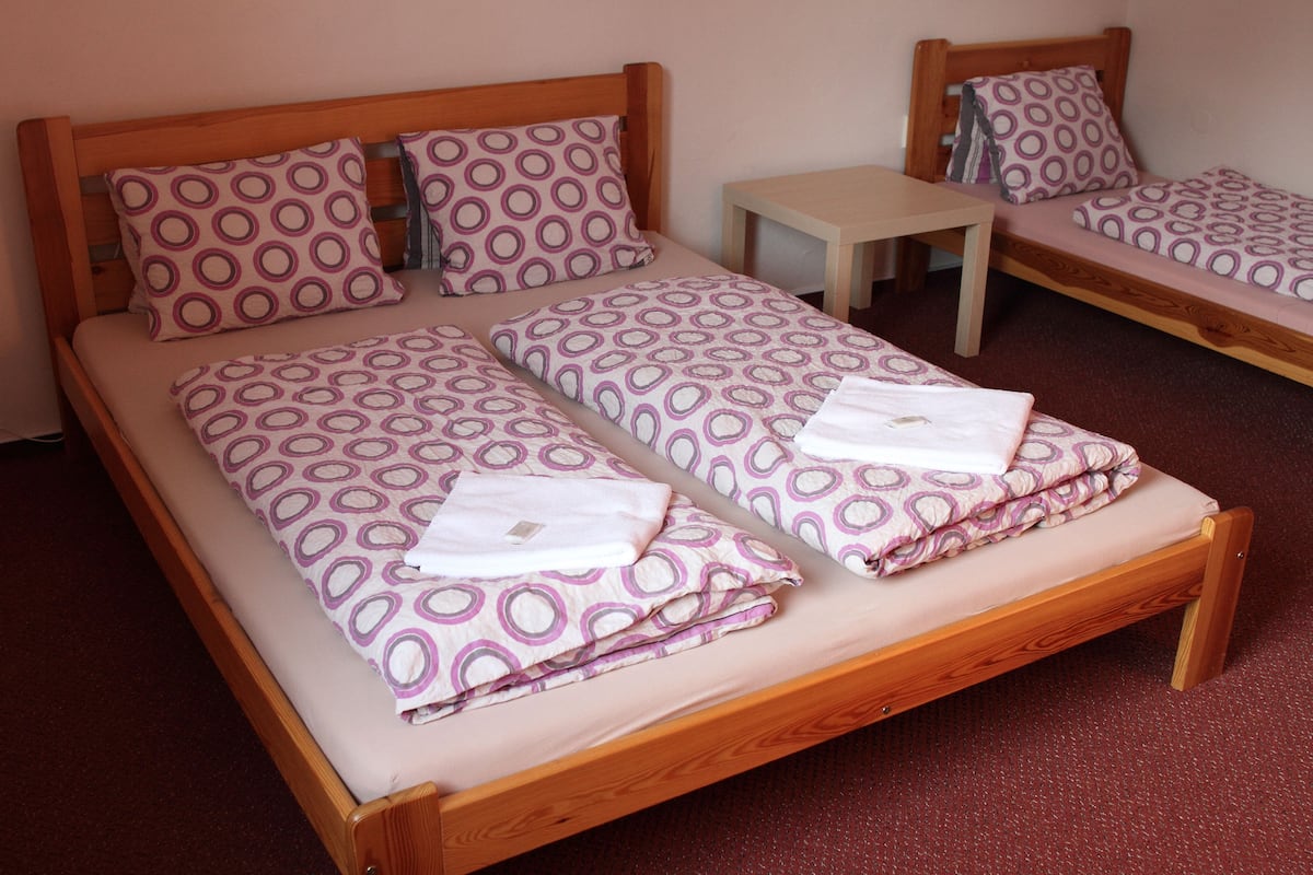 Triple Room, Shared Bathroom | Cribs/infant beds, rollaway beds, free WiFi, bed sheets