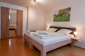 2 slaapkamers, internet, beddengoed