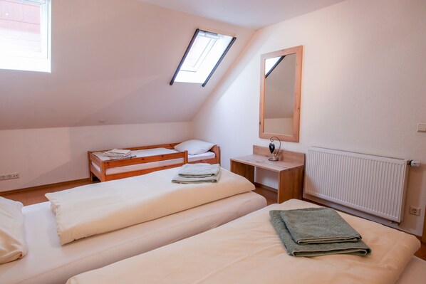 2 slaapkamers, internet, beddengoed