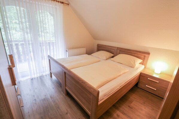 2 slaapkamers, internet, beddengoed