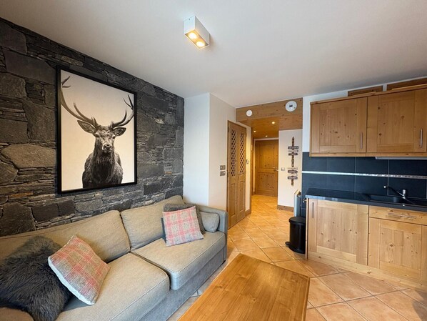 TV - Charming apartment for 4 with terrace, parking and WiFi - St Martin de Belleville (Saint-Martin-de-Belleville)