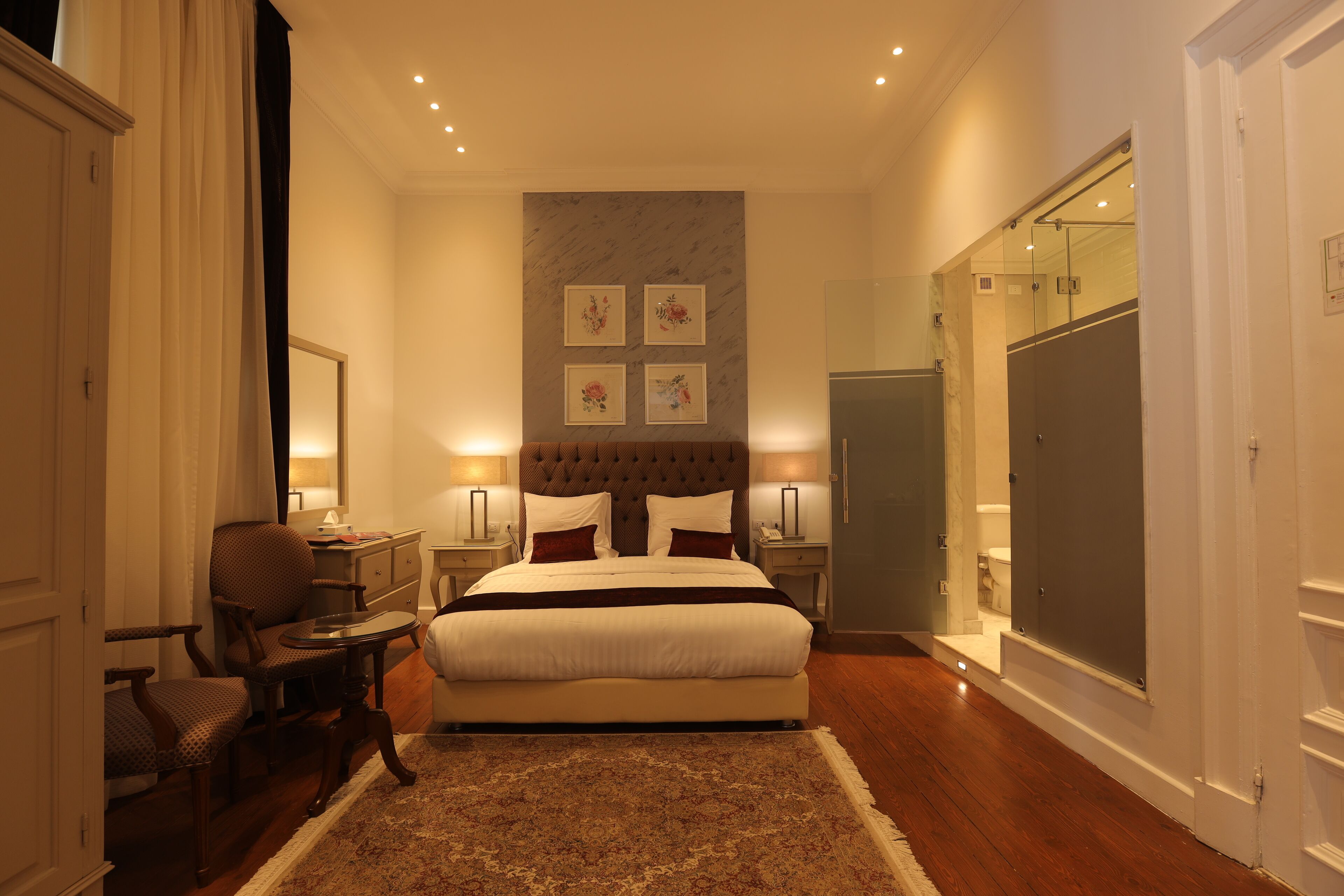 Luxury Suite, Terrace | Premium bedding, minibar, in-room safe, blackout curtains