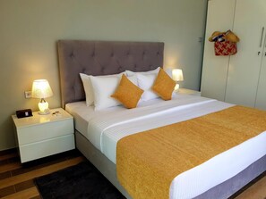 1 개의 침실, 고급 침구, 미니바, 객실 내 금고