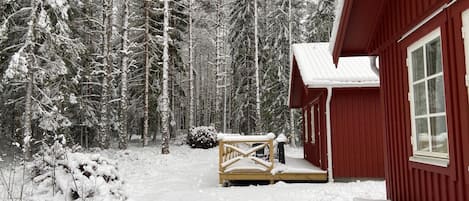 Overnattingsstedets uteområder