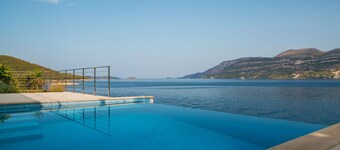Beachfront Villa Poseidon with Heated Pool