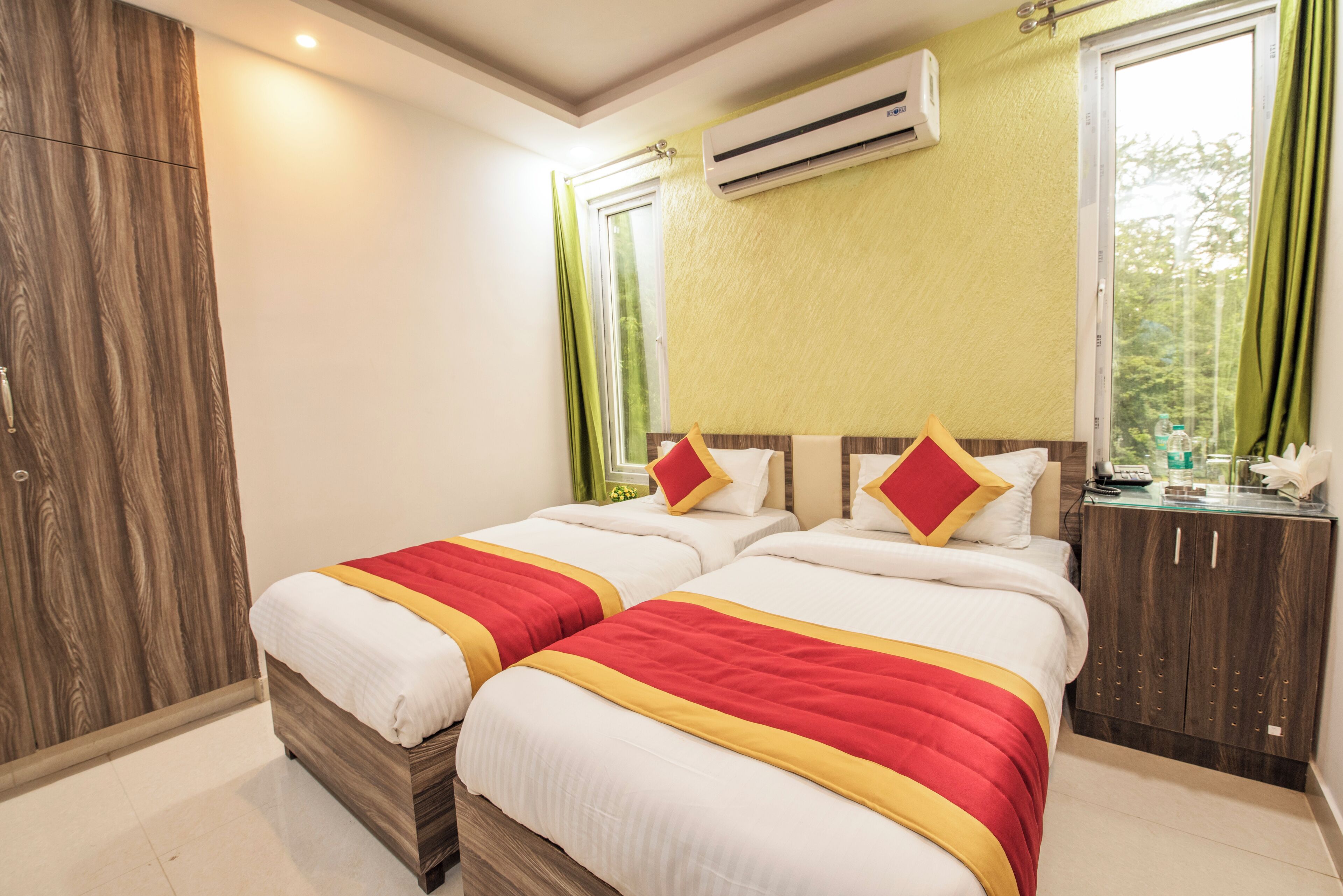 2 Schlafzimmer, Bettwäsche aus ägyptischer Baumwolle