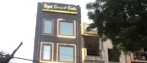 Façade de l’hébergement