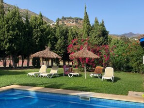 屋外プール、温水プール