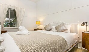 Premium bedding, individually decorated, individually furnished