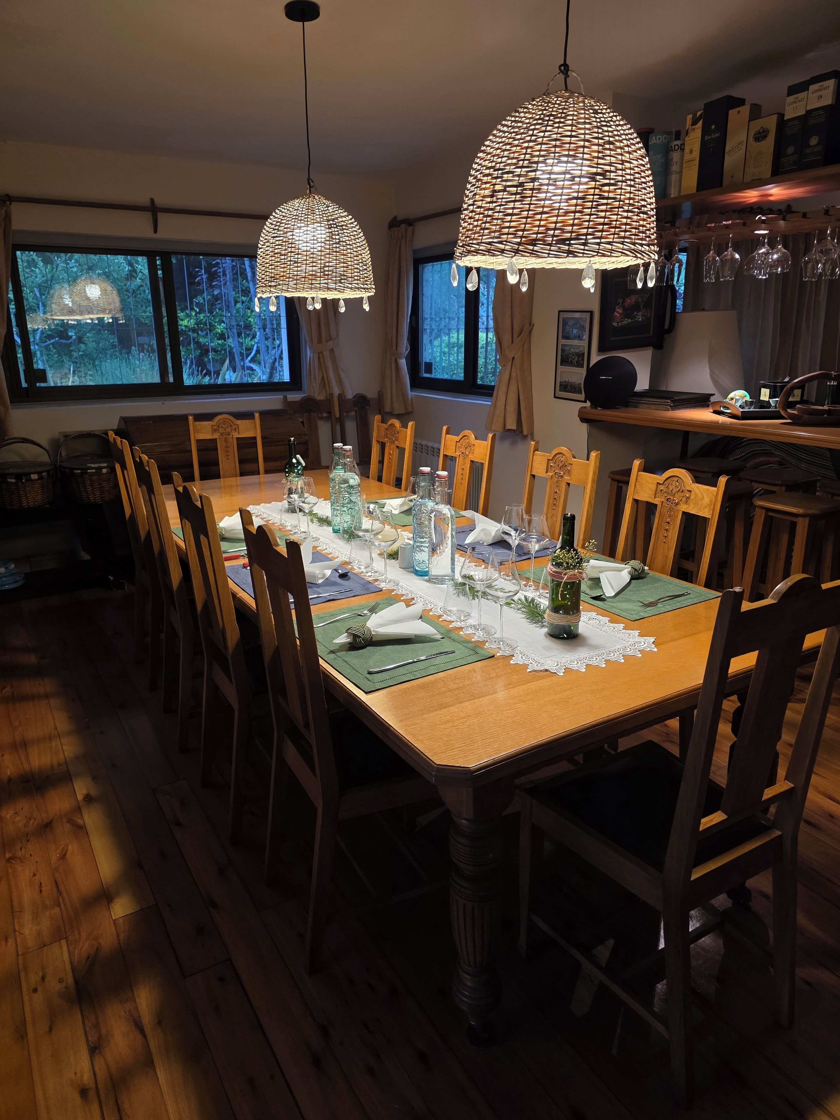 尊爵客房, 1 張特大雙人床和 1 張沙發床, 非吸煙房 | 餐廳