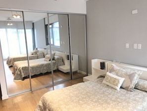 Deluxe Room, 2 Double Beds, Non Smoking, Canal View | Minibar, in-room safe, individually decorated, individually furnished