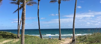 Beautiful Beach-side Studio, steps from beach