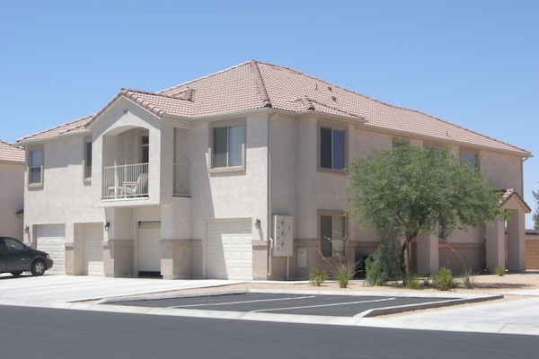 front outside view.entry door on side.front balcony is included in rental.