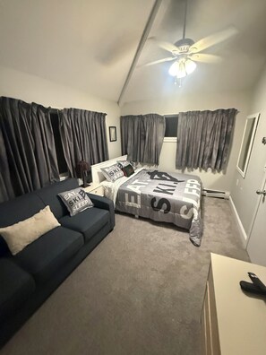 3 dormitorios, tabla de planchar con plancha, wifi gratis y ropa de cama