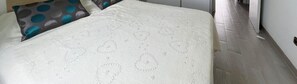 2 bedrooms, iron/ironing board